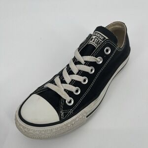 Converse All-Star Chuck Taylor Low Athletic Shoes Black Women's Size 7 Men's 5